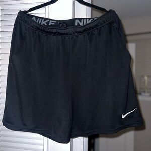 Nike Women's Athletic Black Shorts